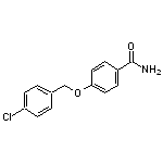 4-[(4-chlorobenzyl)oxy]benzamide