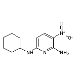 N-(6-amino-5-nitro-2-pyridyl)-N-cyclohexylamine