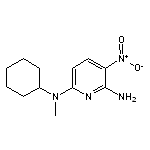 N-(6-amino-5-nitro-2-pyridyl)-N-cyclohexyl-N-methylamine