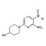 1-(6-amino-5-nitro-2-pyridyl)-4-piperidinol