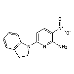 6-(2,3-dihydro-1H-indol-1-yl)-3-nitro-2-pyridinamine