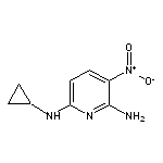 N-(6-amino-5-nitro-2-pyridyl)-N-cyclopropylamine