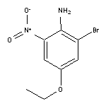 2-bromo-4-ethoxy-6-nitroaniline