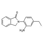 2-(2-amino-4-ethylphenyl)-1-isoindolinone