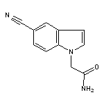 2-(5-cyano-1H-indol-1-yl)acetamide