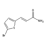 (E)-3-(5-bromo-2-thienyl)-2-propenamide