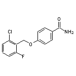 4-[(2-chloro-6-fluorobenzyl)oxy]benzamide