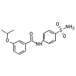 N-[4-(aminosulfonyl)phenyl]-3-isopropoxybenzamide