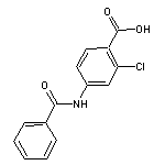 4-(benzoylamino)-2-chlorobenzoic acid