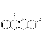 3-amino-2-(4-chlorobenzyl)-4(3H)-quinazolinone