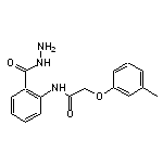 N-[2-(hydrazinocarbonyl)phenyl]-2-(3-methylphenoxy)acetamide