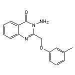 3-amino-2-[(3-methylphenoxy)methyl]-4(3H)-quinazolinone