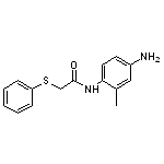 N-(4-amino-2-methylphenyl)-2-(phenylsulfanyl)acetamide