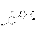 5-(4-amino-2-bromophenyl)-2-furoic acid