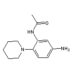 N-(5-amino-2-piperidinophenyl)acetamide