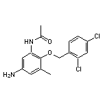 N-{5-amino-2-[(2,4-dichlorobenzyl)oxy]-3-methylphenyl}acetamide