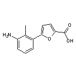 5-(3-amino-2-methylphenyl)-2-furoic acid