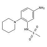 N-(5-amino-2-piperidinophenyl)methanesulfonamide