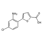 5-(2-amino-4-chlorophenyl)-2-furoic acid