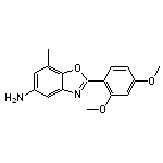 2-(2,4-dimethoxyphenyl)-7-methyl-1,3-benzoxazol-5-amine