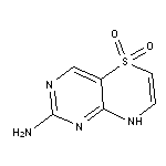 8{H}-pyrimido[5,4-{b}][1,4]thiazin-2-amine 5,5-dioxide