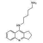 {N}-(2,3-dihydro-1{H}-cyclopenta[{b}]quinolin-9-yl)pentane-1,5-diamine 2HCL,H2O