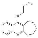 {N}-(7,8,9,10-tetrahydro-6{H}-cyclohepta[{b}]quinolin-11-yl)ethane-1,2-diamine