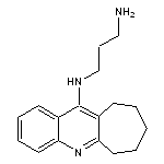 {N}-(7,8,9,10-tetrahydro-6{H}-cyclohepta[{b}]quinolin-11-yl)propane-1,3-diamine