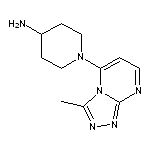 1-(3-methyl[1,2,4]triazolo[4,3-{a}]pyrimidin-5-yl)piperidin-4-amine HCL