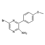 5-bromo-3-(4-methoxyphenyl)-2-pyrazinamine