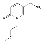 5-(aminomethyl)-1-(2-methoxyethyl)-2(1H)-pyridinone