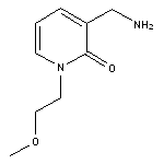 3-(aminomethyl)-1-(2-methoxyethyl)-2(1H)-pyridinone