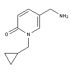 5-(aminomethyl)-1-(cyclopropylmethyl)-2(1H)-pyridinone