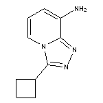 3-cyclobutyl[1,2,4]triazolo[4,3-a]pyridin-8-amine