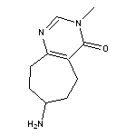 7-amino-3-methyl-3,5,6,7,8,9-hexahydro-4H-cyclohepta[d]pyrimidin-4-one