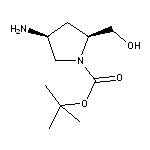 tert-butyl (2S,4S)-4-amino-2-(hydroxymethyl)tetrahydro-1H-pyrrole-1-carboxylate