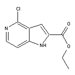 ethyl 4-chloro-1H-pyrrolo[3,2-c]pyridine-2-carboxylate