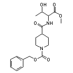 benzyl 4-({[2-hydroxy-1-(methoxycarbonyl)propyl]amino}carbonyl)tetrahydro-1(2H)-pyridinecarboxylate