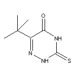 6-(tert-butyl)-3-thioxo-3,4-dihydro-1,2,4-triazin-5(2H)-one