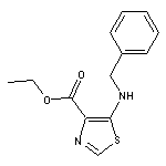 ethyl 5-(benzylamino)-1,3-thiazole-4-carboxylate