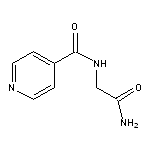 N-(2-amino-2-oxoethyl)isonicotinamide