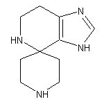 3,5,6,7-tetrahydrospiro[imidazo[4,5-c]pyridine-4,4’-piperidine] 3 HCl