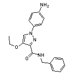 1-(4-aminophenyl)-N-benzyl-4-ethoxy-1H-pyrazole-3-carboxamide