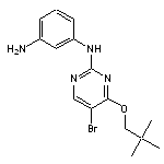 N-(3-aminophenyl)-N-[5-bromo-4-(neopentyloxy)pyrimidin-2-yl]amine