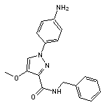 1-(4-aminophenyl)-N-benzyl-4-methoxy-1H-pyrazole-3-carboxamide