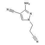 3-amino-1-(2-cyanoethyl)-1H-pyrazole-4-carbonitrile