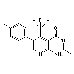 ethyl 2-amino-5-(4-methylphenyl)-4-(trifluoromethyl)nicotinate