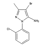 4-bromo-1-(2-chlorophenyl)-3-methyl-1H-pyrazol-5-amine