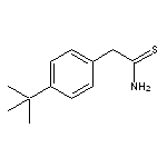 2-(4-tert-butylphenyl)ethanethioamide