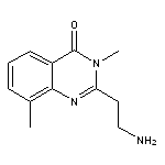 2-(2-aminoethyl)-3,8-dimethyl-4(3H)-quinazolinone